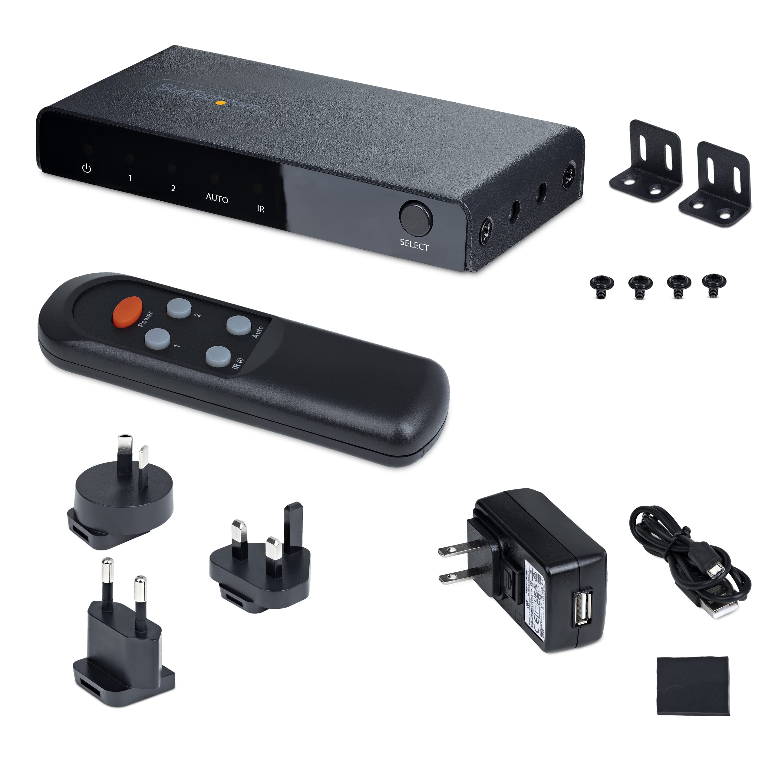 Amazon.com: StarTech.com 2-Port 8K HDMI Switch, HDMI 2.1 Switcher
